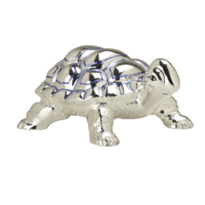 TORTOISE - SILVER FINISH