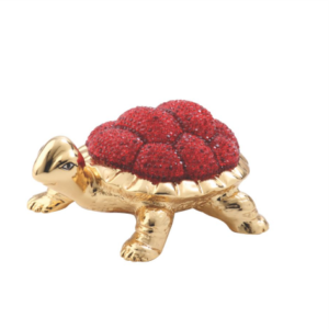 TORTOISE - GOLD WITH SMALL DIAMOND FINISH