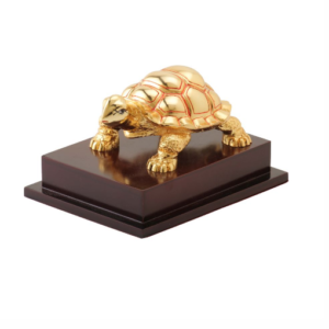 TURTOISE - GOLD WITH BASE FINISH