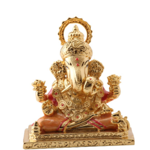 pearl-orange-square-base-ganesha-medium
