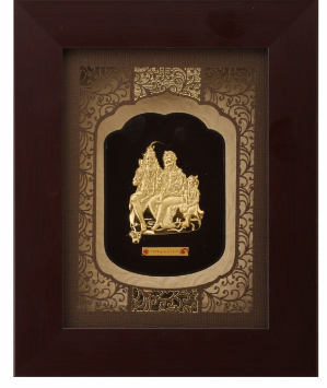 Shiv Parivar Carving Frame